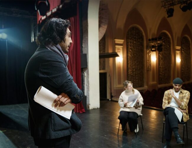 How can an actor work on himself?